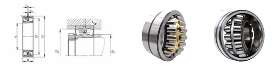 ABEC-5 23960-B-K-MB-C3 roulement sphérique à rouleaux pour la fabrication de métaux avec acier épais 7